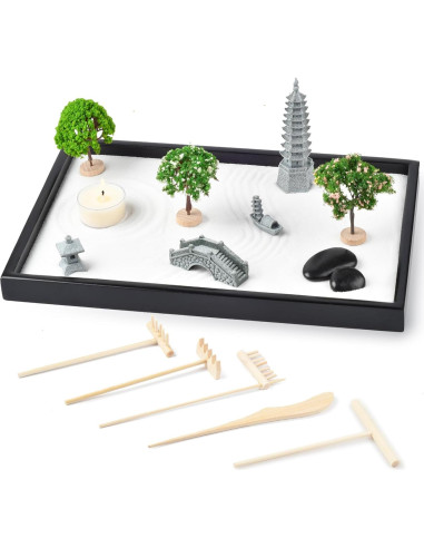 Kit de Jardín Zen Japonés The Left Bridge - Alivio del Estrés