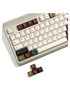 Teclas Retro XVX 134 Piezas Cherry para Teclados Mecánicos
