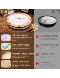 Rompecabezas 3D de Madera Acemend Jardín Zen con LED 2