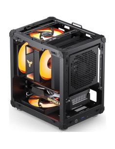 Caja de PC Mini ITX JONSBO C6-ITX Negra Compacta 2