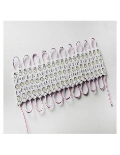 Módulo LED 20pcs 5730 SMD Blanco IP65 3-LED 19.2W