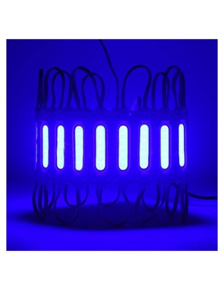 100 Módulos LED 12V IP65 Luz de Reemplazo para Carteles