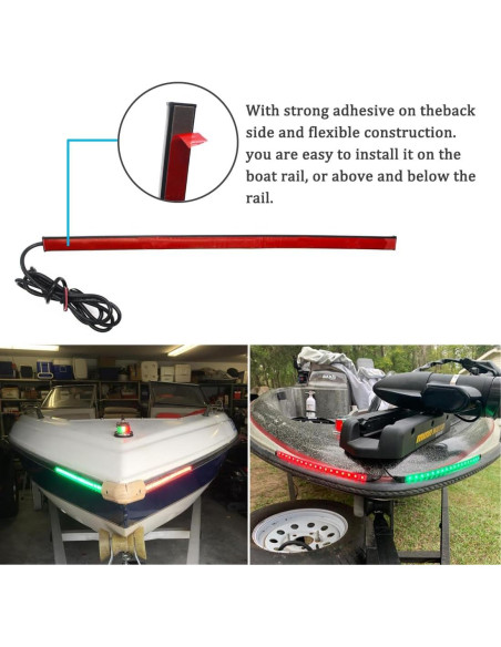 Luces de Navegación Marinas Boaton LED 2.2W Impermeables