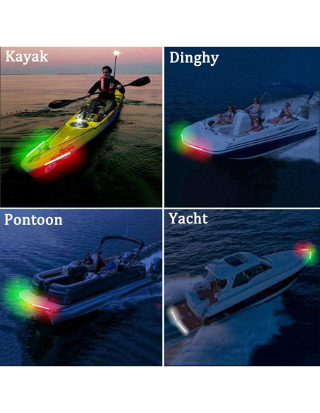Luces de Navegación Marinas Boaton LED 2.2W Impermeables