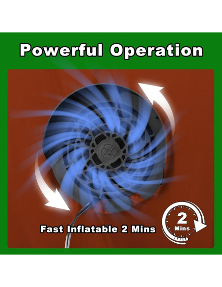 Decoración Inflable de Fútbol Popblow 6 Pies con LED