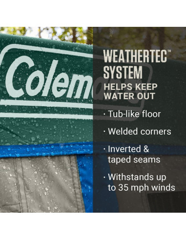 Tienda de Camping Coleman Skylodge 12P Verde 5.79x3.05m