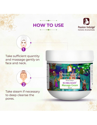 Crema de Masaje Facial Kumkumadi Passion Indulge 200g