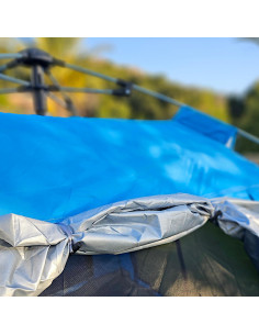 Carpa Instantánea POCO DIVO Azul 4 Personas Impermeable 2