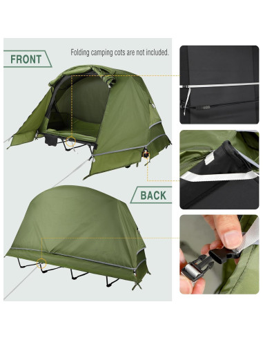 Tienda de Camping Plegable REDCAMP SP10202 para 1 Persona