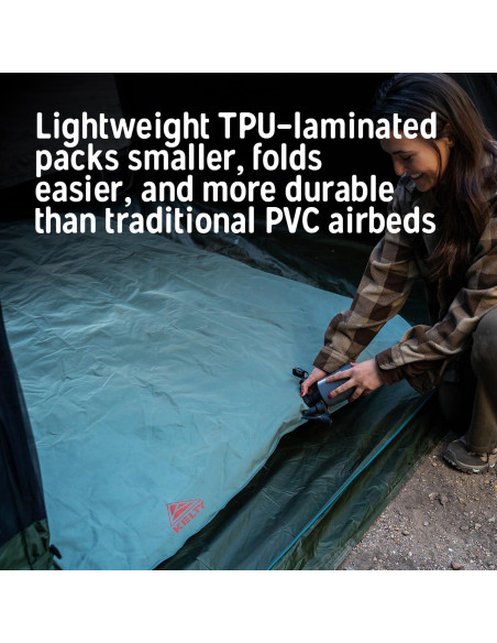 Colchón de Aire Kelty Kush Queen 201x142 cm 15 cm Grosor