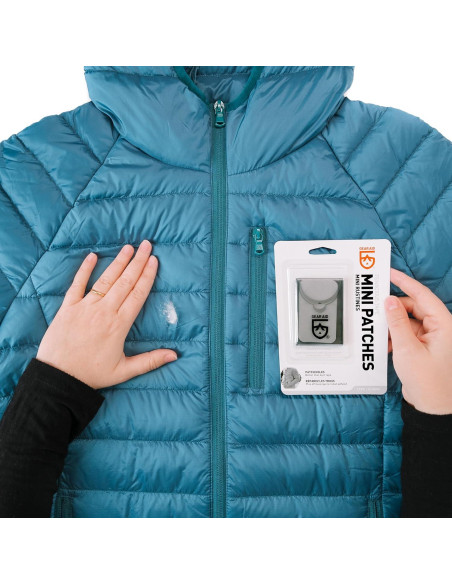 Parche Mini Tenacious Tape GEAR AID 2 Paquete 3.81x6.35cm