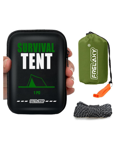 Carpa de Emergencia Frelaxy FY-29D para 2 Personas Verde