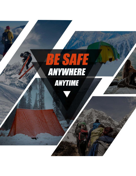 Carpa de Emergencia Frelaxy FY-29D para 2 Personas Verde