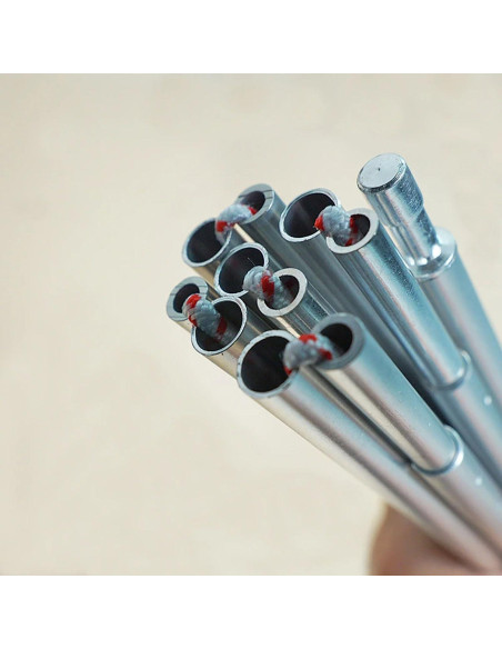 Poste de Carpa de Aluminio HipierFx 4 m 2 Piezas Ligero Poste de Carpa de Aluminio HipierFx 4 m 2 Piezas Ligero