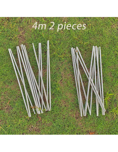 Poste de Carpa de Aluminio HipierFx 4 m 2 Piezas Ligero