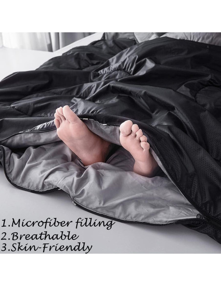 Saco de dormir doble Tuphen TP-2-SD XL 220x150 cm 3 estaciones