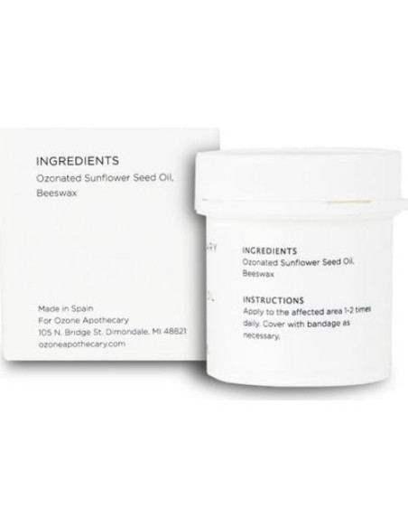 Aceite de Girasol Ozonizado Ozone Apothecary 95g - Hidratante