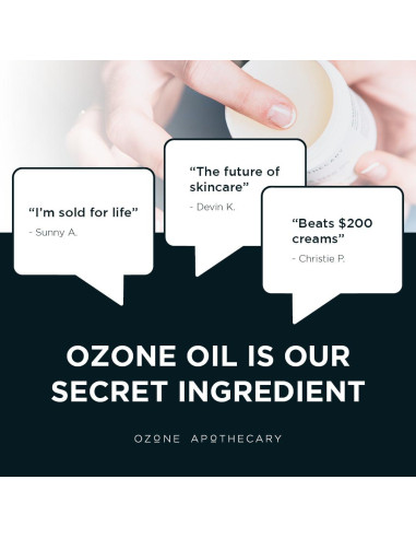 Aceite de Girasol Ozonizado Ozone Apothecary 95g - Hidratante