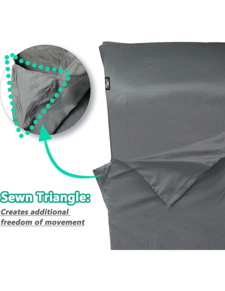 Saco de Dormir Frelaxy XL Gris Oscuro 100% Poliéster Saco de Dormir Frelaxy XL Gris Oscuro 100% Poliéster