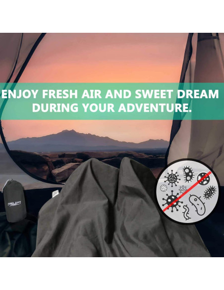 Saco de Dormir Frelaxy XL Gris Oscuro 100% Poliéster Saco de Dormir Frelaxy XL Gris Oscuro 100% Poliéster