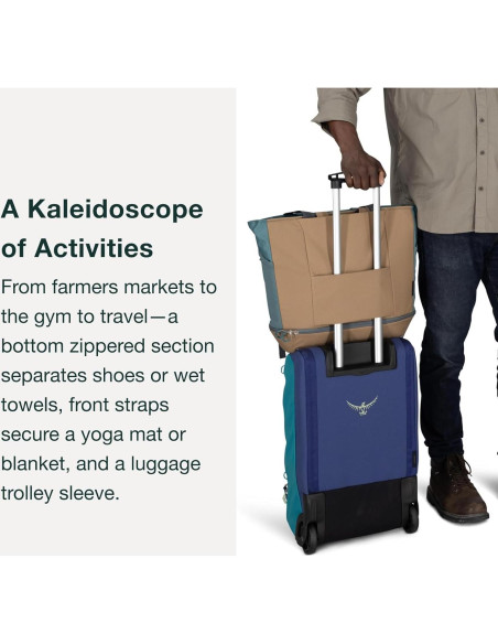 Mochila Tote Osprey Daylite Large 26L Negro para Laptop 16" Mochila Tote Osprey Daylite Large 26L Negro para Laptop 16"