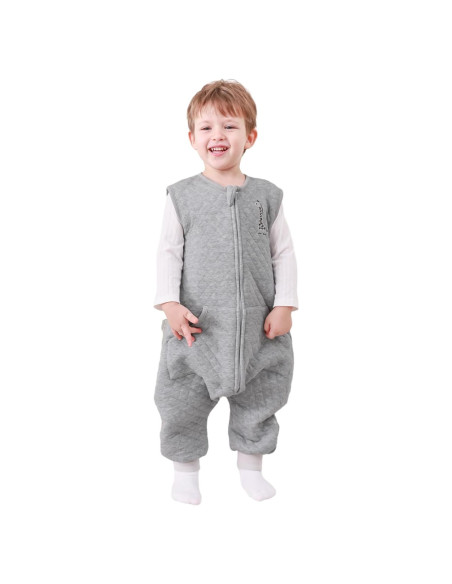 Saco de dormir para niños HOMEAL 3T-5T Algodón Gris Saco de dormir para niños HOMEAL 3T-5T Algodón Gris