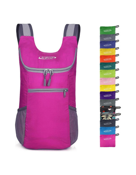 Mochila de Senderismo Plegable G4Free 11L Rosa Unisex Mochila de Senderismo Plegable G4Free 11L Rosa Unisex