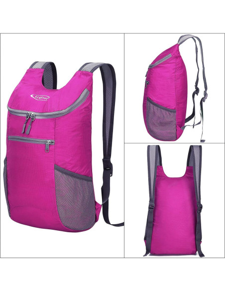 Mochila de Senderismo Plegable G4Free 11L Rosa Unisex Mochila de Senderismo Plegable G4Free 11L Rosa Unisex