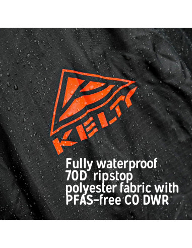 Mochila de Senderismo Kelty Asher 55L + Cubierta de Lluvia