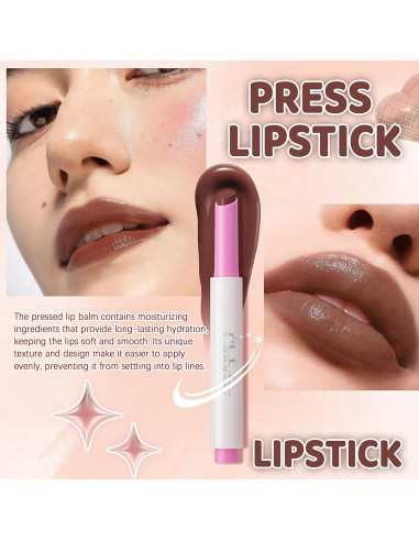 Bálsamo Labial Hidratante Clubday Tinte Brillo Natural 04