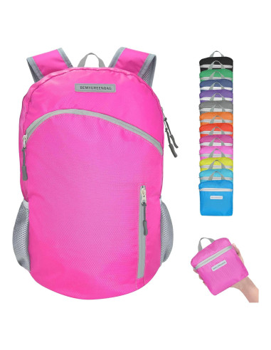 Mochila Plegable Impermeable BEMYGREENBAG 35L para Senderismo