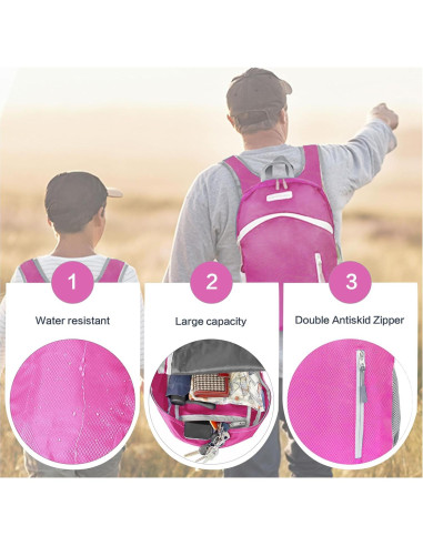 Mochila Plegable Impermeable BEMYGREENBAG 35L para Senderismo