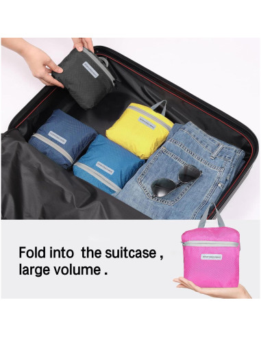 Mochila Plegable Impermeable BEMYGREENBAG 35L para Senderismo