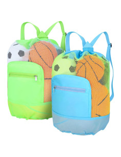 Mochilas de Playa Shindel 2PCS Malla Nylon Plegables 230g
