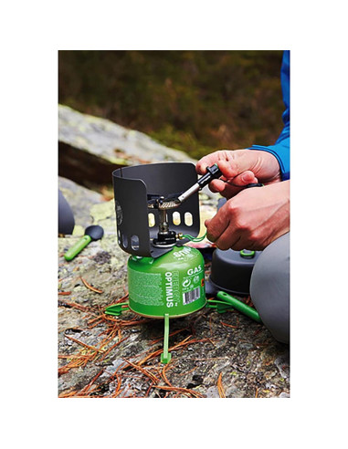 Parabrisas Clip-On Optimus 8018907 - Aluminio Duradero