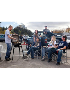 Estufa de Gas Camp Chef Pro 30 Individual Portátil 30,000 BTU 2