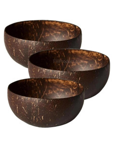 Taza de Kava de Coco 100% Natural - Hecho en Fiji (3 Unidades)