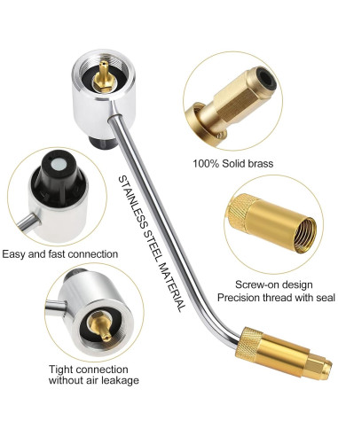 Regulador de Presión de Estufa Coleman 15 PSI Repuesto