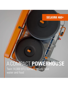 Estufa de Camping GSI Outdoors Selkirk 460+, 2 Quemadores 14000 BTU 2