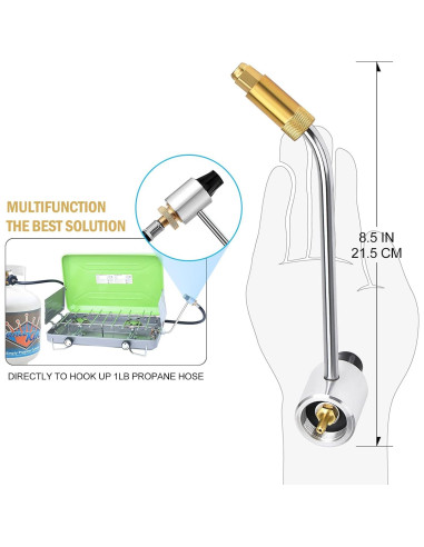 Regulador de Presión de Estufa Coleman 15 PSI Repuesto