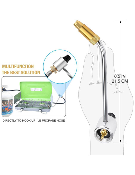 Regulador de Presión de Estufa Coleman 15 PSI Repuesto