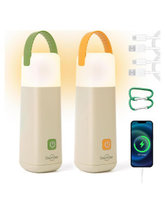 Linterna LED de Camping Dawnrise NL649-Y+G, 350 Horas Luz