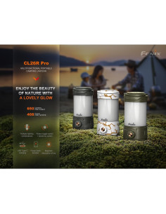 Linterna de Camping Fenix CL26R Pro 650 Lúmenes Recargable USB 2