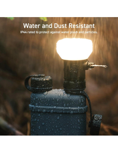 Lámpara LED de Camping Elecom NESTOUT con Trípode Beige