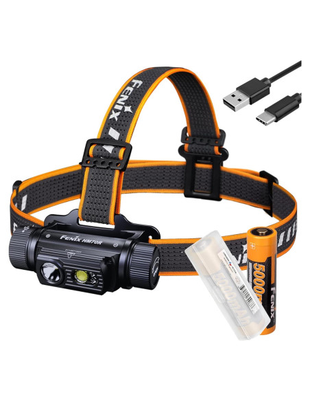 Linterna Frontal Fenix HM70R 1600 Lúmenes Recargable USB-C