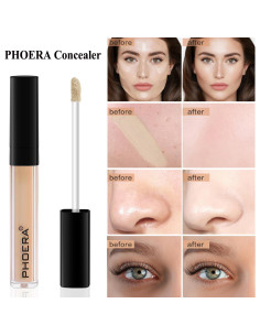 Corrector Líquido PHOERA 28.35g Castaño Cobertura Completa 2