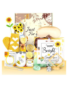 Set de Regalos de Girasol para Mujeres Weishenghuo 18 Pcs