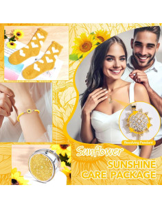 Set de Regalos de Girasol para Mujeres Weishenghuo 18 Pcs 2