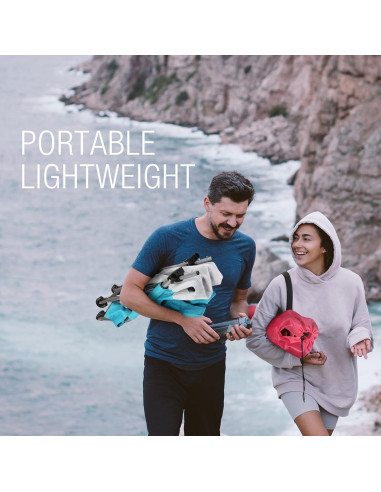 Silla de Playa Plegable HAUSHOF Respaldo Alto 120 kg