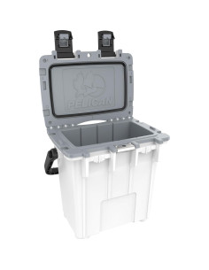 Cooler Pelican Elite 20 Cuartos Blanco/Gris 19 Litros 2